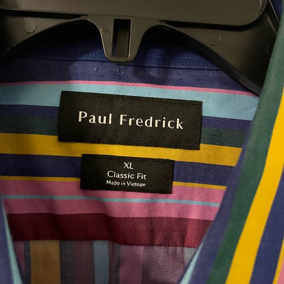 Men’s Paul Frederick Button down long sleeve shirt. - Picture 3 of 3